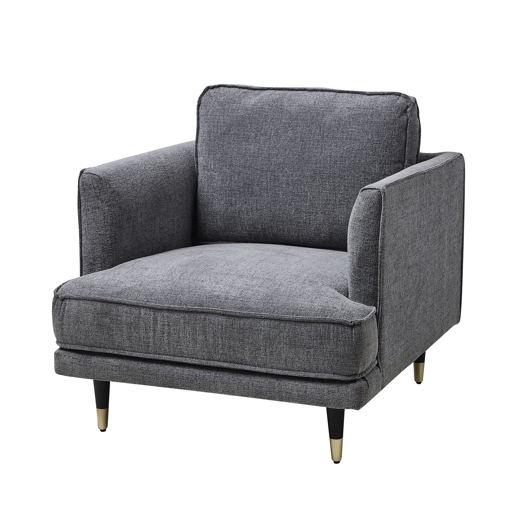 Richmond Grey Large Arm Chair – Luxury Furniture with Modern Design by Richmond Home. Premium Home Furnishings for Stylish Decor.