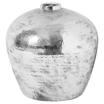 Hammered Silver Astral Vase – Luxury and Designer Furniture by [Vendor]. Premium modern design for high-end home decor.
