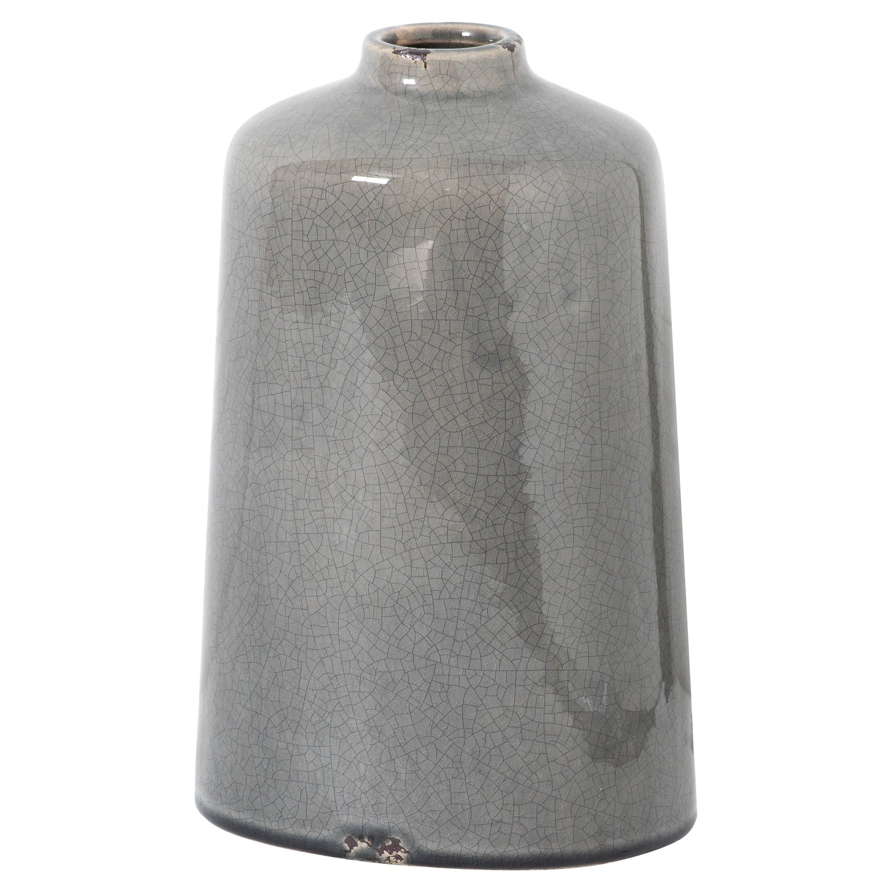 Garda Grey Glazed Liv Vase – Luxury Designer Modern Furniture for Premium Home Decor