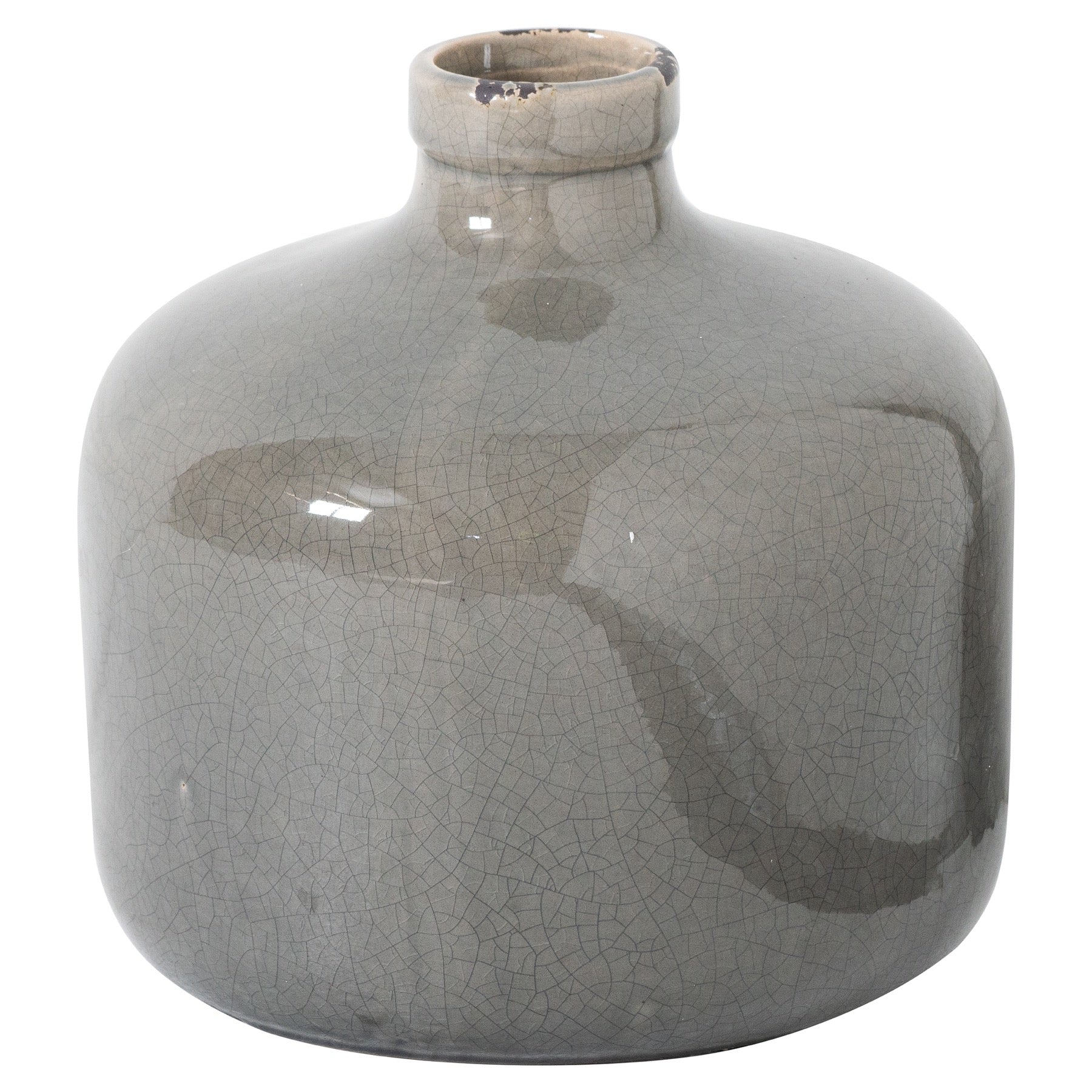 Garda Grey Glazed Eve Vase – Luxury and Designer Furniture by [Vendor]. Premium modern design for high-end home decor.