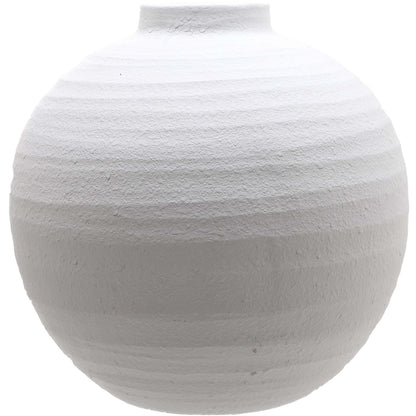 Tiber Large Matt White Ceramic Vase – Luxury & Designer Furniture by [Vendor]. Premium modern design for curated home decor.