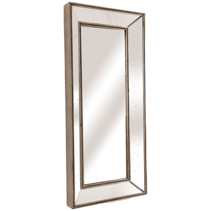 Alt Tag: Augustus Wall Mirror with bronze detailing, luxury designer furniture for modern home decor. Part of curated premium furnishings.