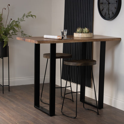 Alt Tag: Live Edge Bar Table – Luxury and Designer Furniture by Vendor. Premium modern furniture for high-end home decor. Curated collection.