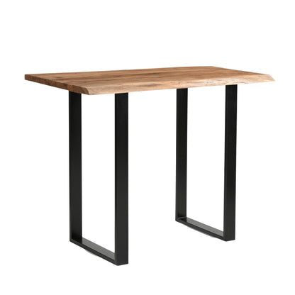 Live Edge Bar Table – Luxury and Designer Furniture by VendorName. Modern acacia wood and metal for premium home decor.