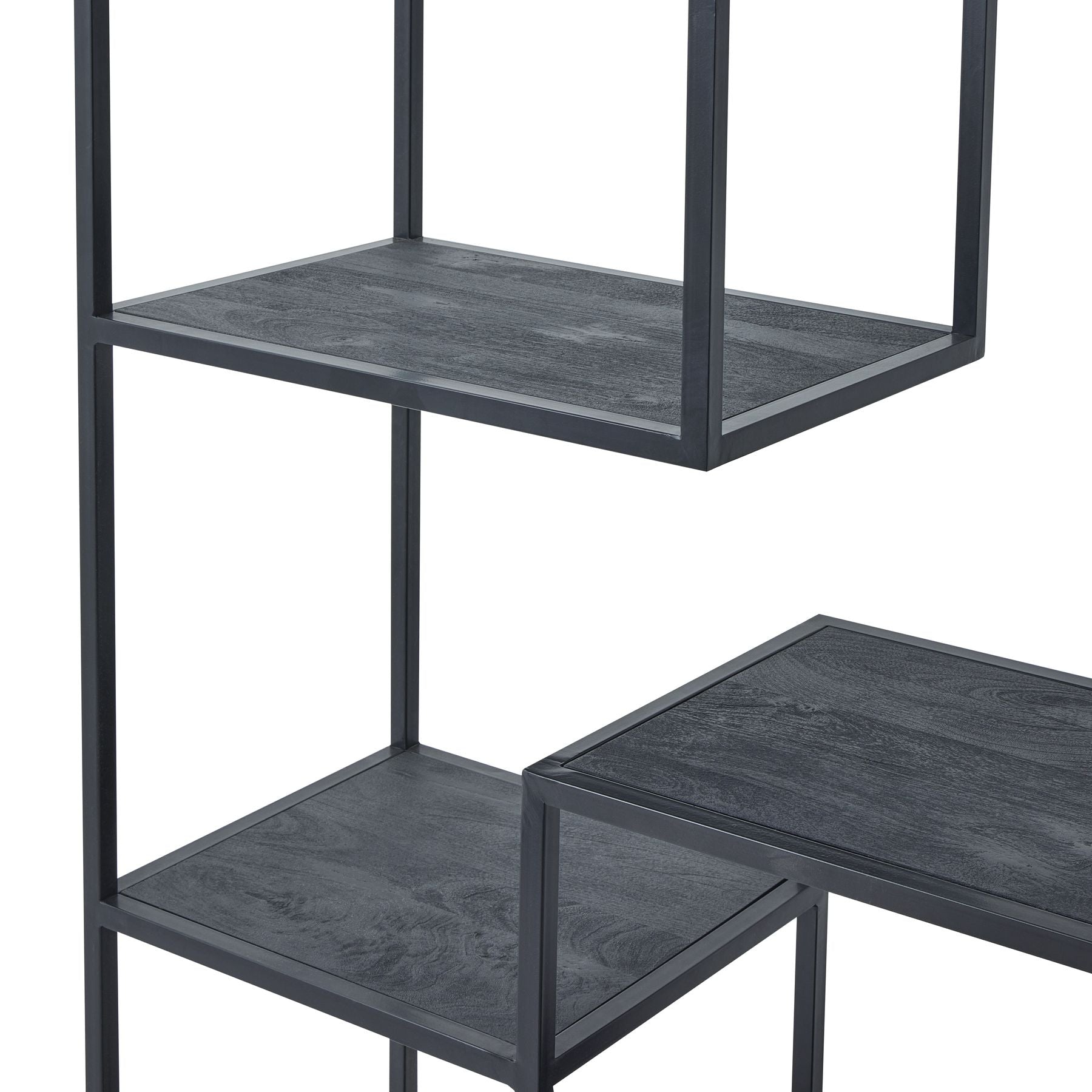 Large Black Multi Shelf Unit – Luxury and Designer Furniture by [Vendor]. Premium modern design for curated home decor collection.