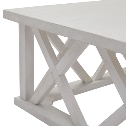 Stamford Plank Square Coffee Table by Stamford – Luxury designer furniture with rustic charm and modern lattice design. Premium home decor.