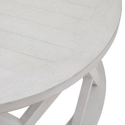 Stamford Plank Collection Round Coffee Table – Luxury Designer Furniture, Modern Curated Collection, Premium Home Furnishings