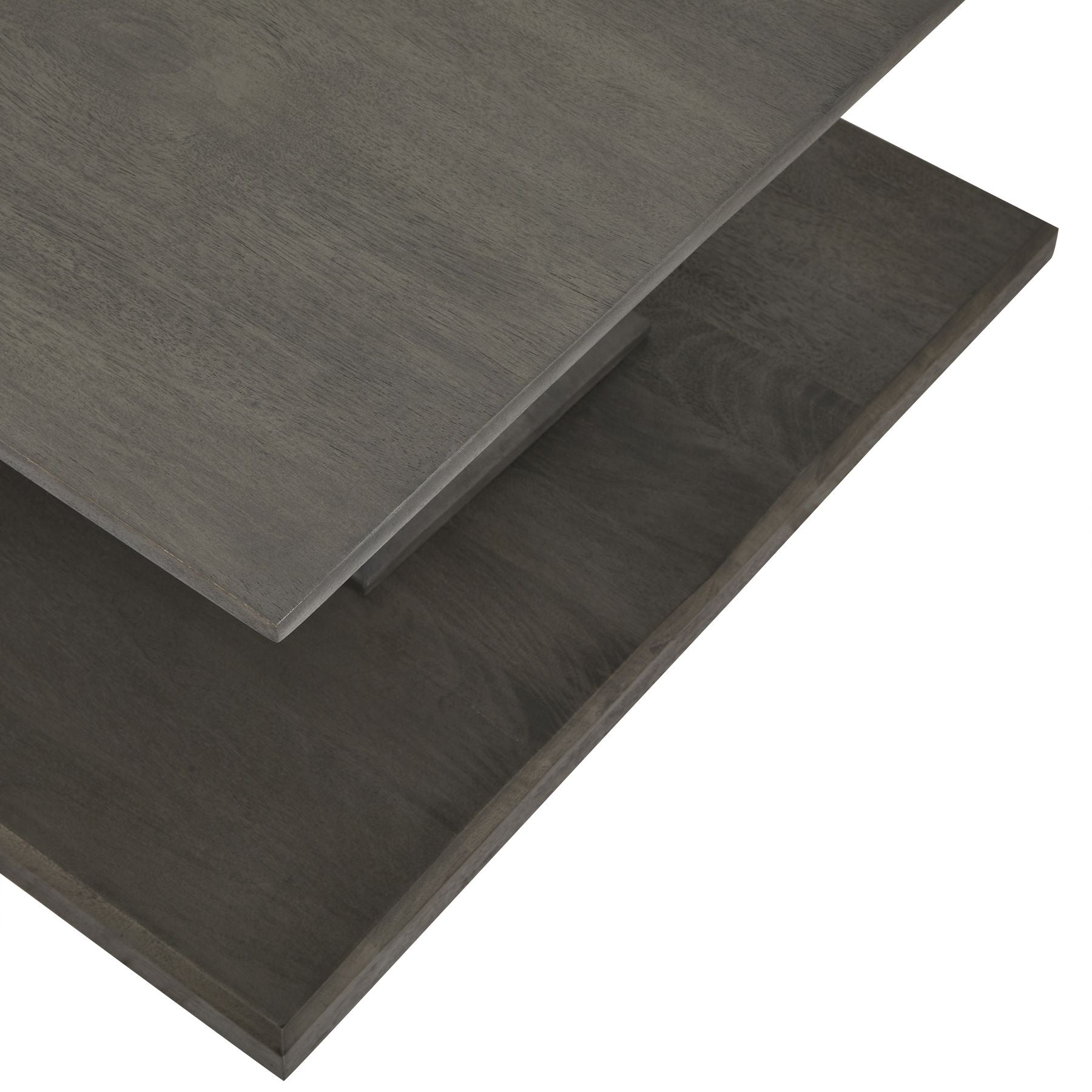 Lucia Collection Coffee Table - Luxury Designer Furniture in deep grey acacia wood, modern and premium for sophisticated home decor.