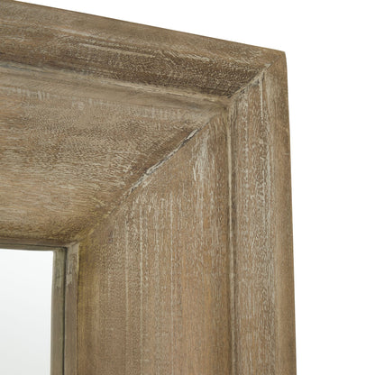 Copgrove Collection Mirror – Luxury Furniture by Designer. Premium modern bleached hardwood frame for curated home decor.