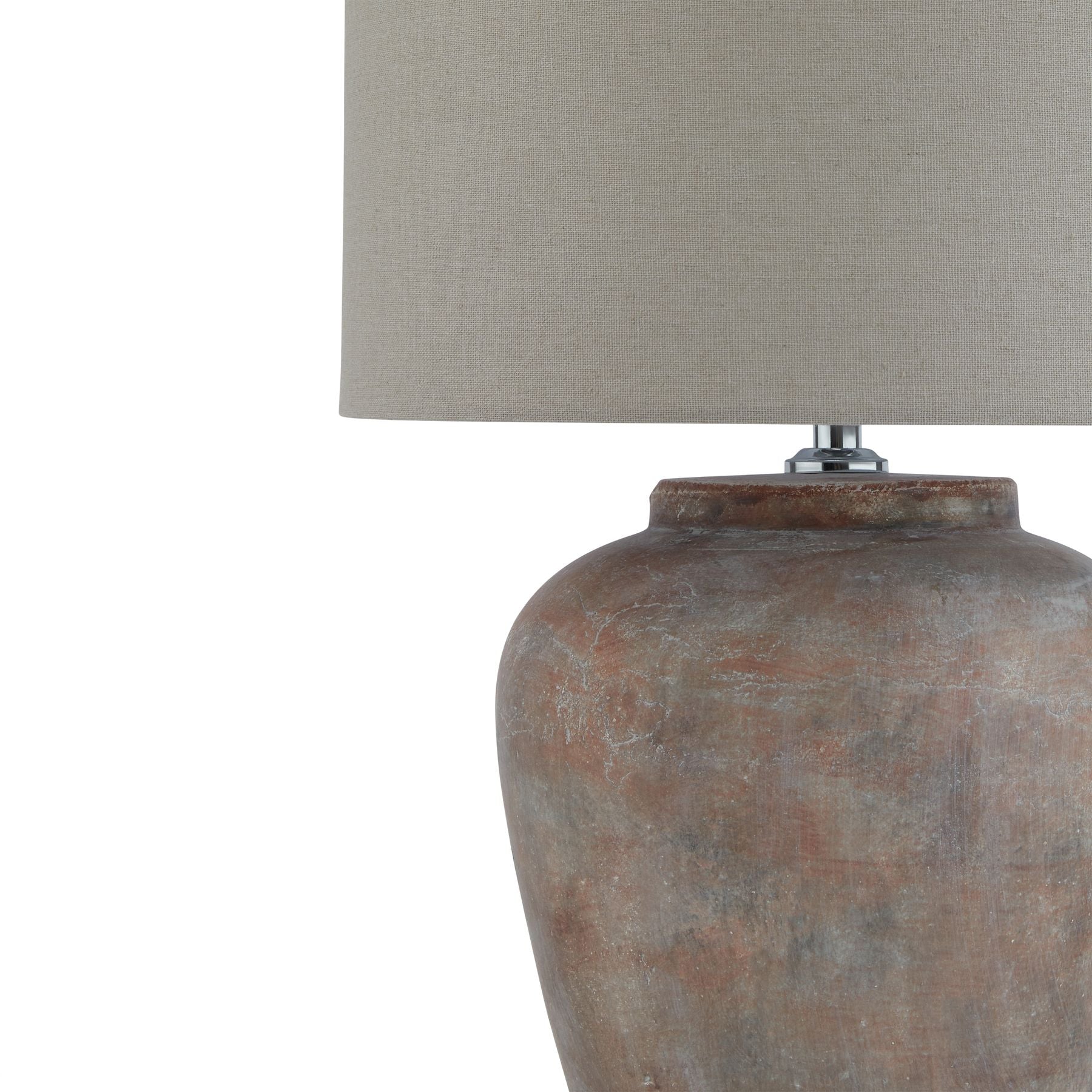 Siena Brown Table Lamp with Linen Shade - Luxury and Designer Furniture for Modern Home Decor. Perfect for living room or bedroom elegance.