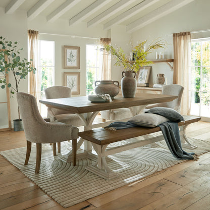Alt Tag: Luxury furniture dining room with Siena Brown Amphora Pot, showcasing modern and designer elegance in premium home furnishings.