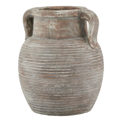 Luxury Siena Brown Amphora Pot - Designer Furniture for Premium Home Décor. Modern, rustic elegance with Mediterranean charm.