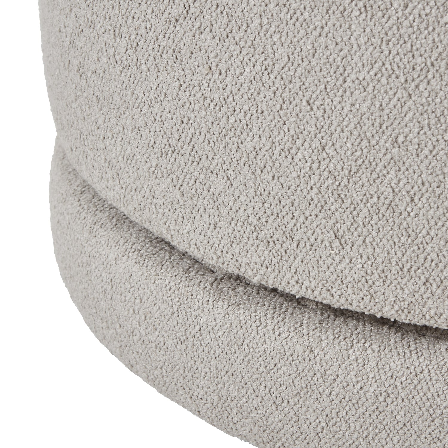 Aspen Swivel Ottoman – Luxury and Designer Furniture. Premium modern design with plush upholstery, perfect for high-end home decor.