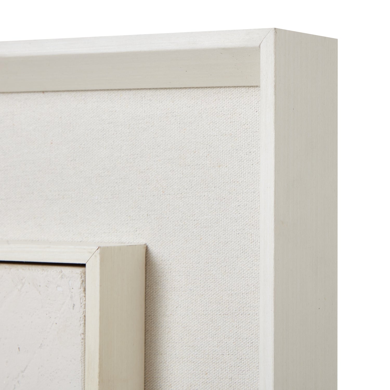 Dolce Mottle Leaf Framed Painting in soft whites, enhancing luxury furniture, modern design, and curated home decor elegance.