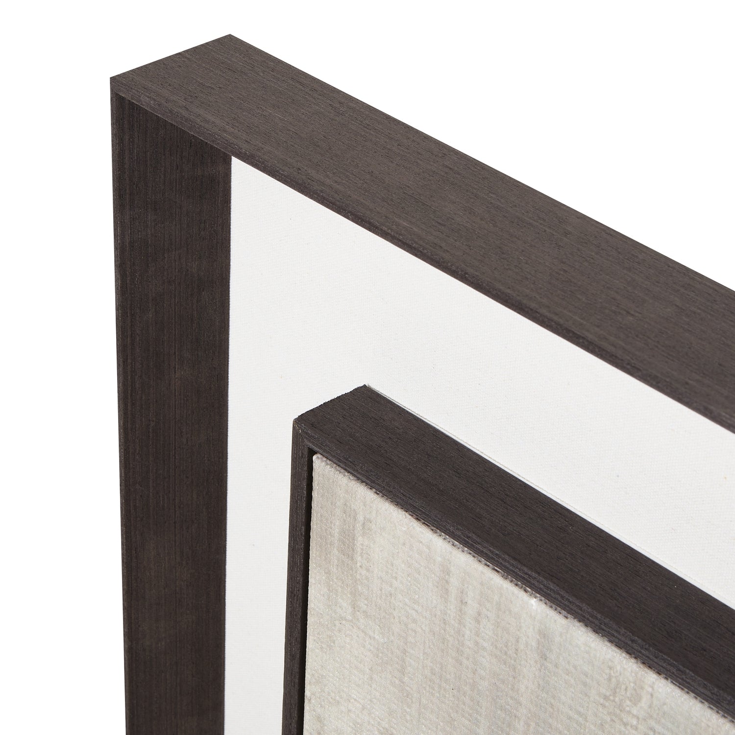Extra Large Moderno Painting on Linen in Dark Frame – Luxury Designer Furniture, Modern Art for Premium Home Decor.