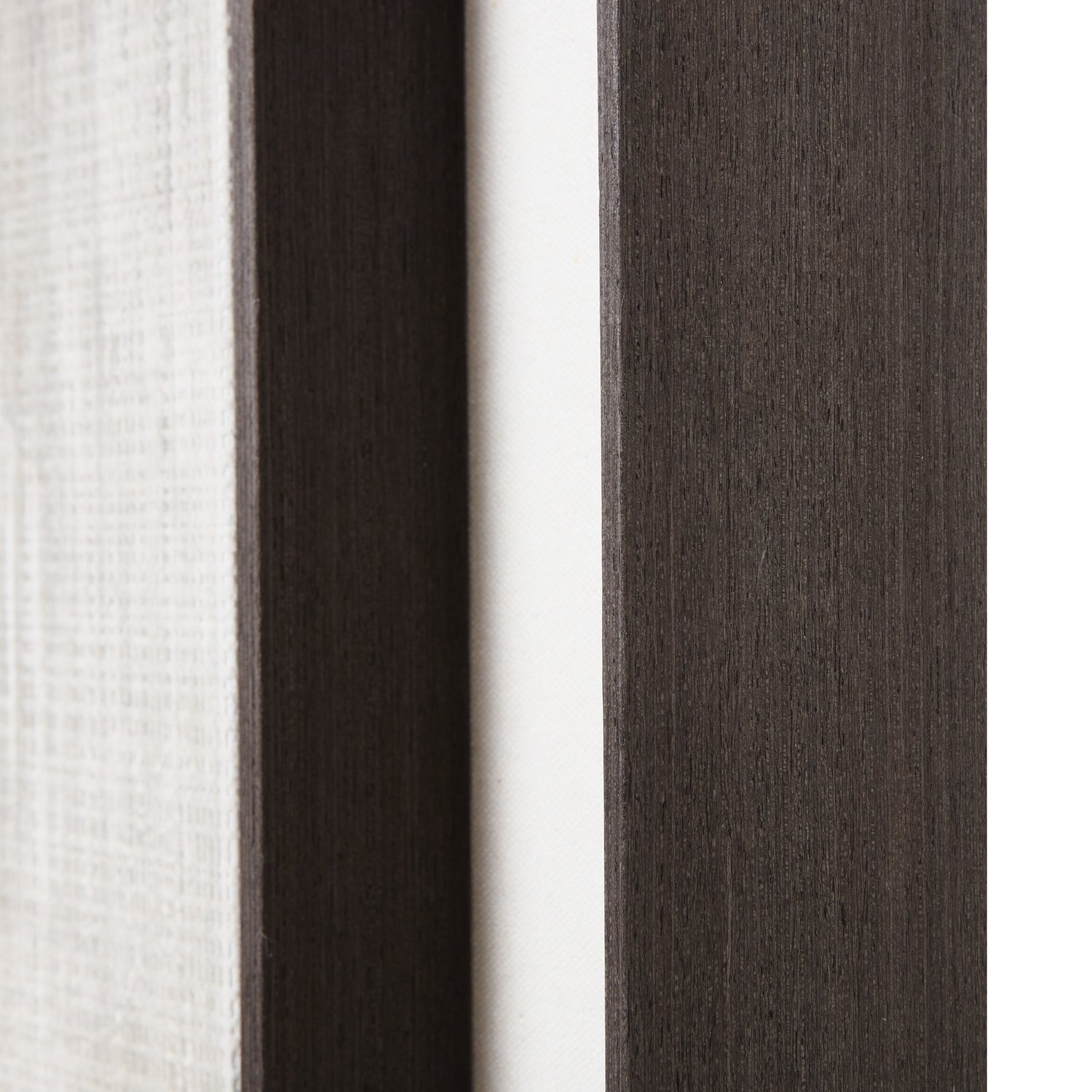 Extra Large Moderno Painting on Linen in Elegant Dark Frame - Luxury Designer Furniture for Premium Home Decor