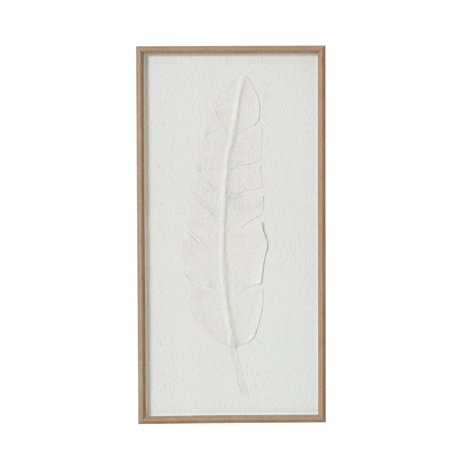 Large Quill White Feather Art in Beaded Frame, Luxury Modern Designer Furniture, Premium Home Decor, Curated Collection
