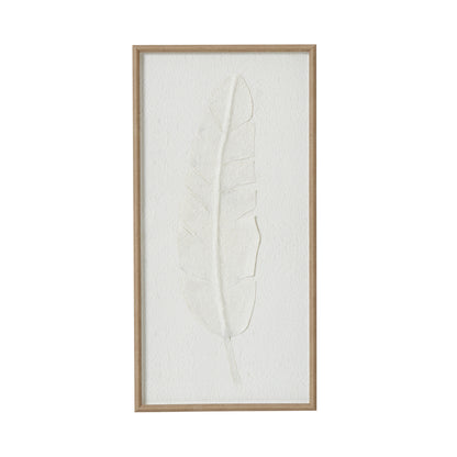 Large Quill White Feather Art in Beaded Frame, Luxury Modern Designer Furniture, Premium Home Decor, Curated Collection