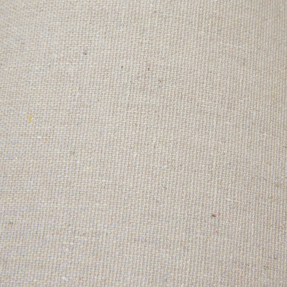 Textured beige linen fabric close-up, perfect for luxury furniture or designer home decor.