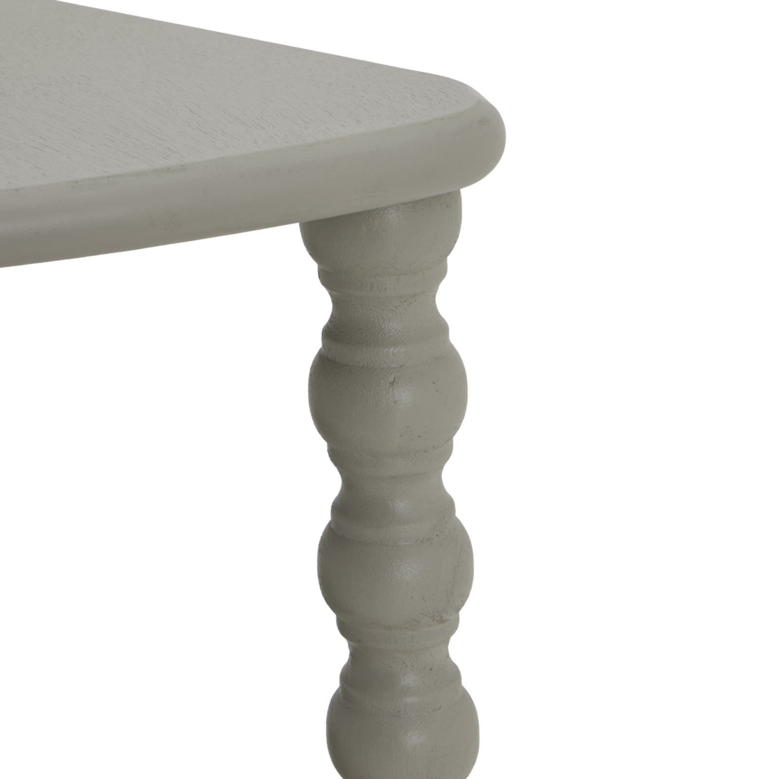 Camden Collection Half Moon 3 Tier Table leg detail, luxury designer furniture, modern curated furniture collection for premium home decor.