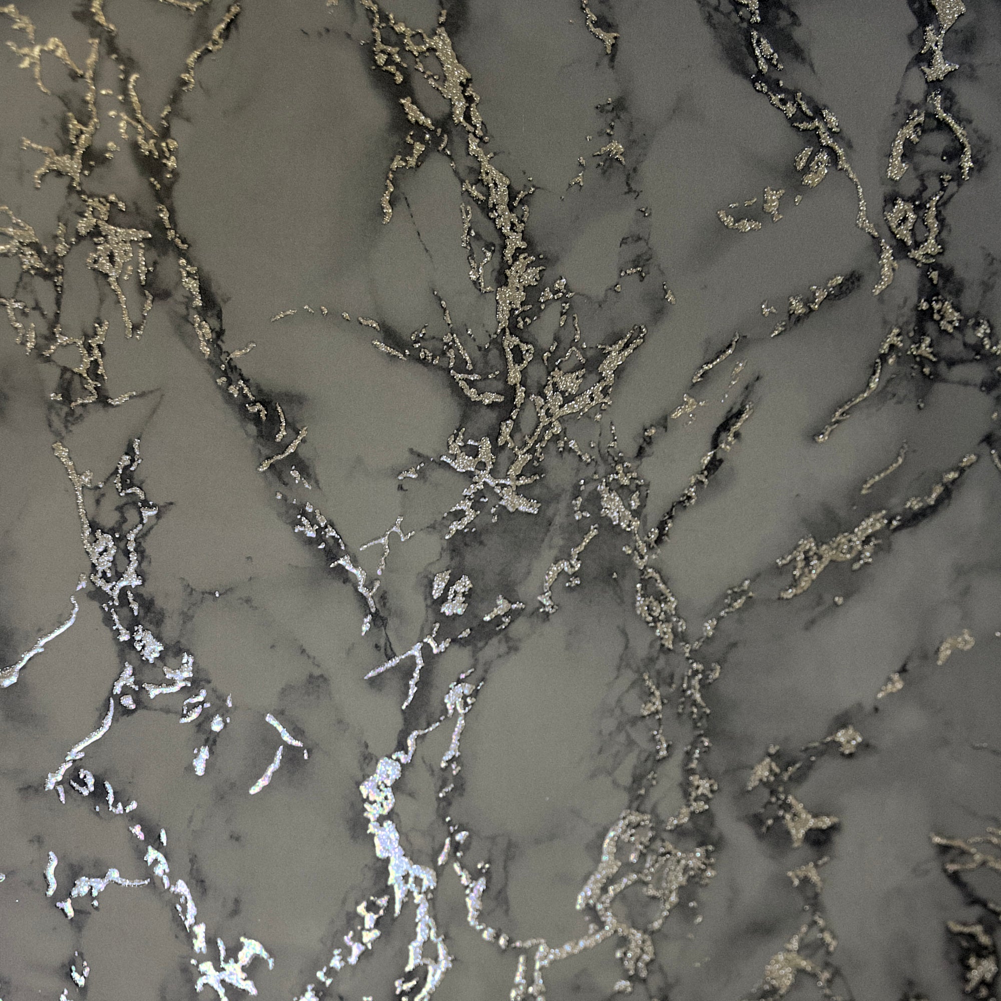 Carrara Marble Charcoal Wallpaper image