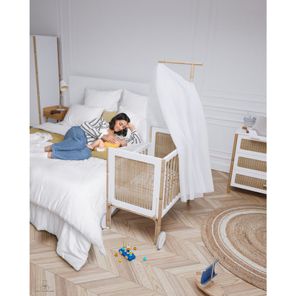 Oceania Rattan Cannes Chest of drawer - Neige image 2