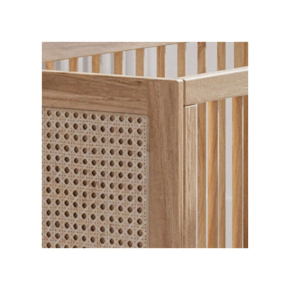 NAMI BOIS Evolutive Bed 60X120 - Natural Rattan image 8