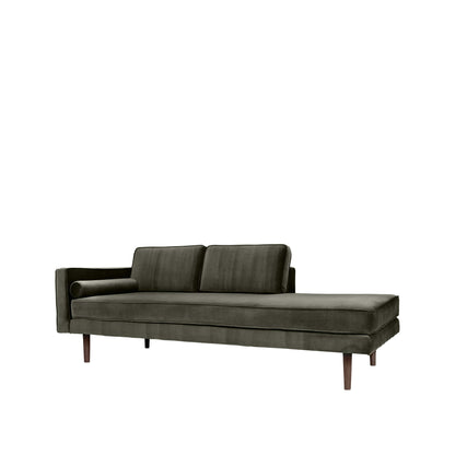 Wind Chaise Longue Left Sided in Grape Leaf Green - Luxury Designer Furniture for Modern Home Decor