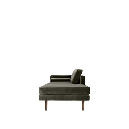 Wind Chaise Longue Left Sided in Grape Leaf Green – Luxury Designer Furniture for Modern Home Decor