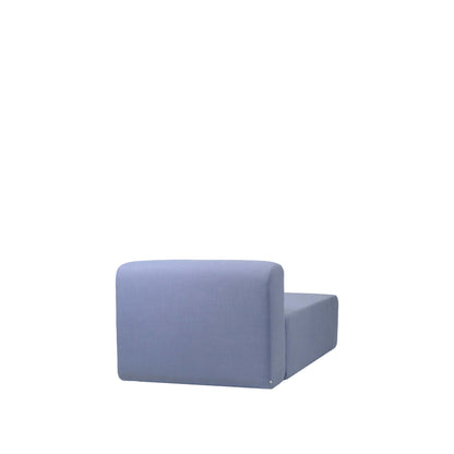 Lagoon Chaise Lounge Module – Luxury Modern Designer Furniture by Broste Copenhagen, Premium Blue Seating for Curated Home Decor