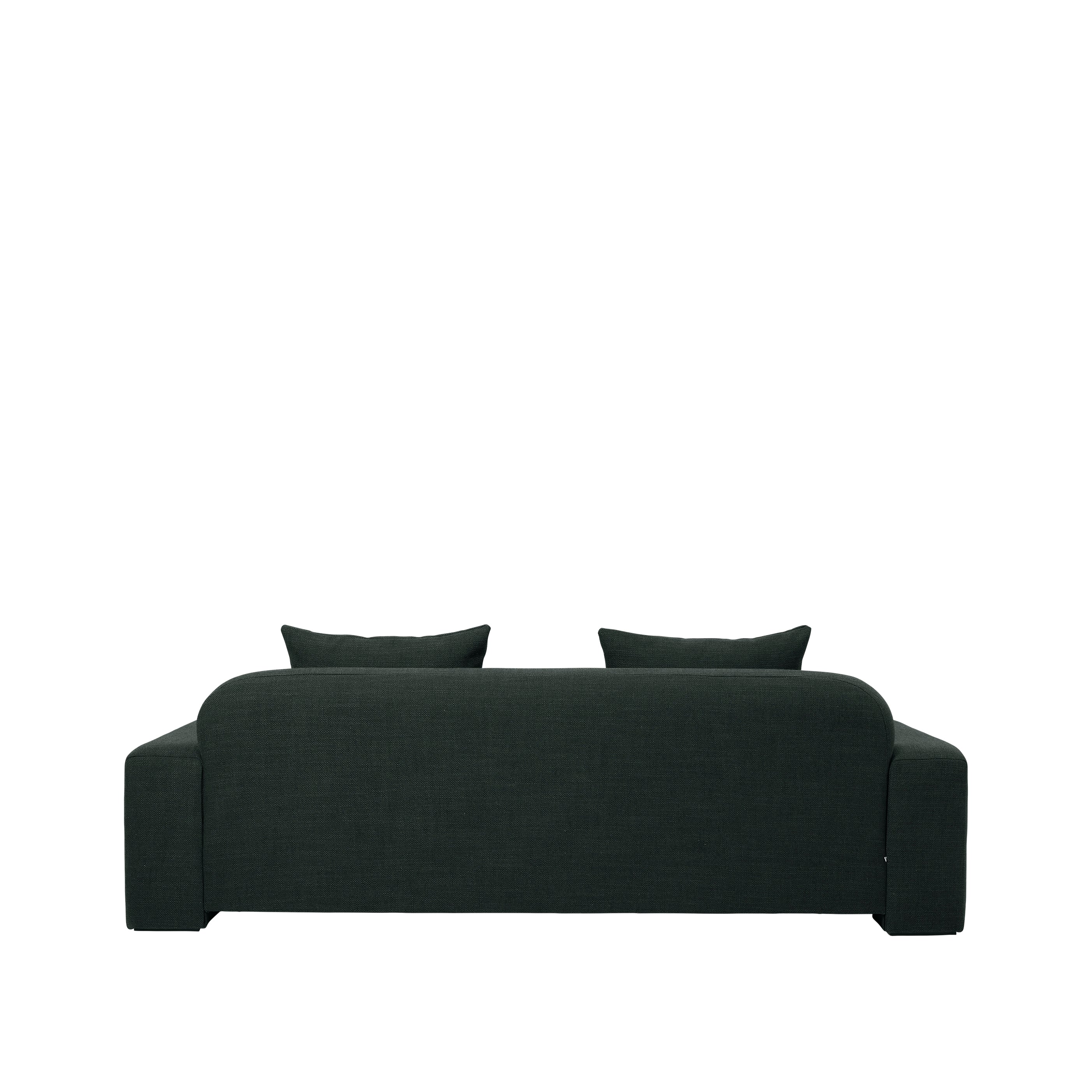 Bay Sofa 3-seater in Green Melange fabric – Luxury Designer Furniture for modern, high-end home decor. Premium Curated Collection.