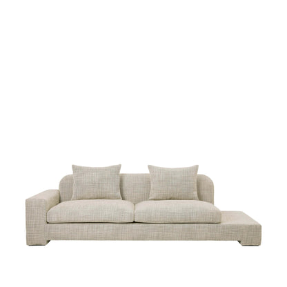 Bay Chaise Longue Left Sided – Luxury Furniture by Broste Copenhagen, Modern Beige Design for Premium Home Decor