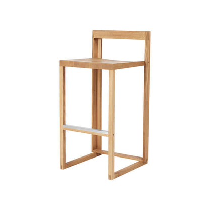 Outline Bar Chair High – Luxury Designer Furniture | Modern oak chair for premium home decor and curated furniture collections