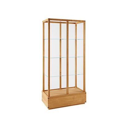 Japanese Cabinet L – Luxury and Designer Furniture by Premium Vendor. Modern oak and glass display for curated home furnishings.
