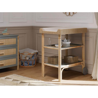 Oceania Rattan Cannes Chest of drawer - Silex image 13