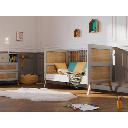 Marelia Multi-Evolutive Bed Rattan 70 x 140 - Moon image 7