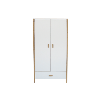 Oceane Wardrobe Rattan Cannes - Neige image 4