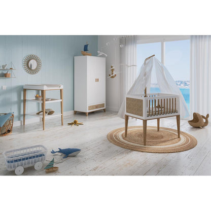 Nami Wardrobe Rattan - Neige image 5