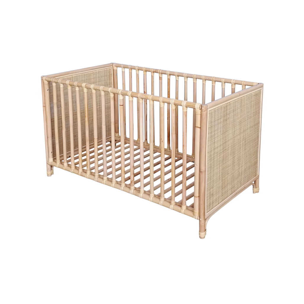 Nemo Evolutive Bed in rattan 60 x 120 - Natural image 5