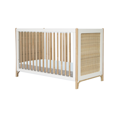 Oceania Rattan Evolutive Bed 60 x 120 - Neige image 12