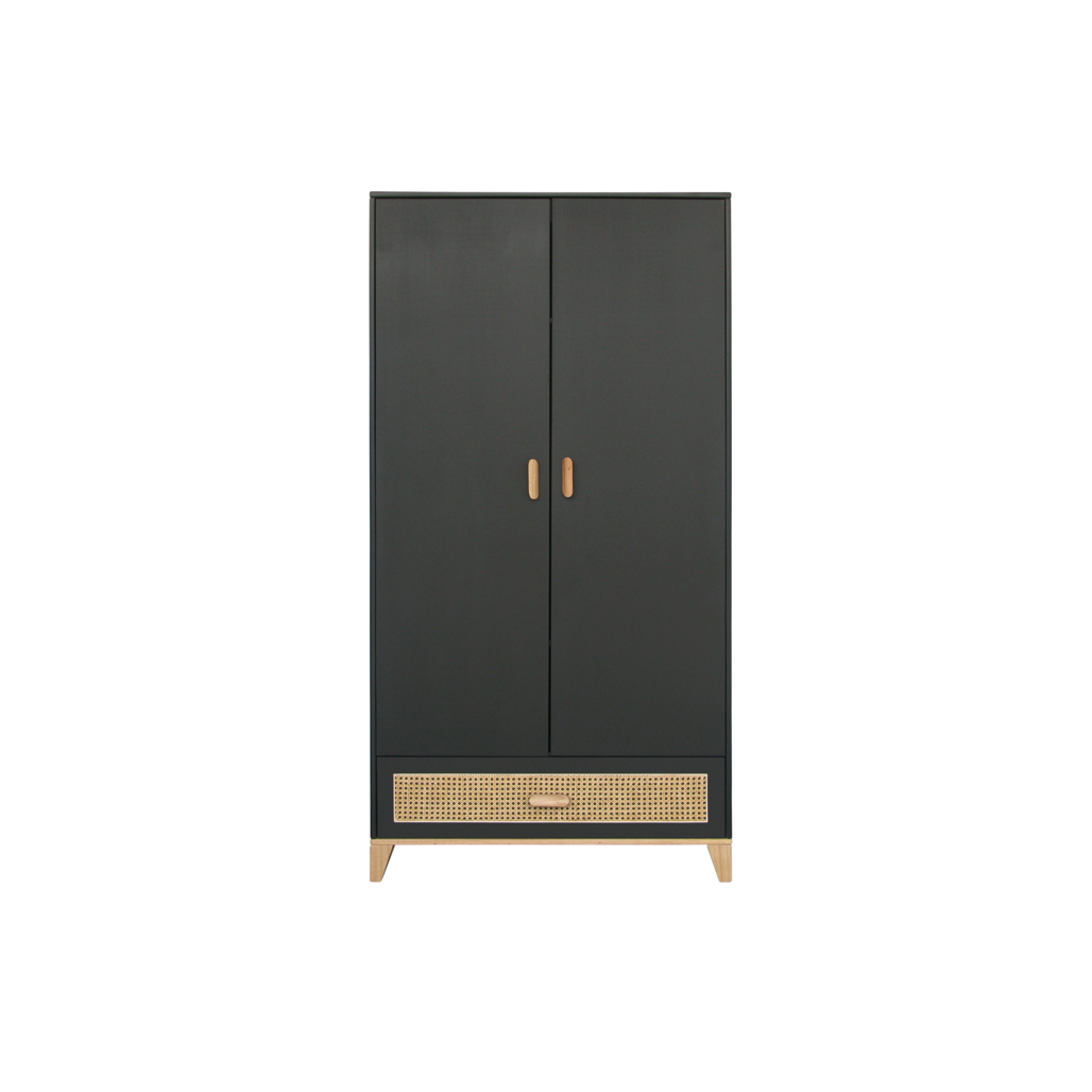 Nami Wardrobe Rattan - Onyx image 3