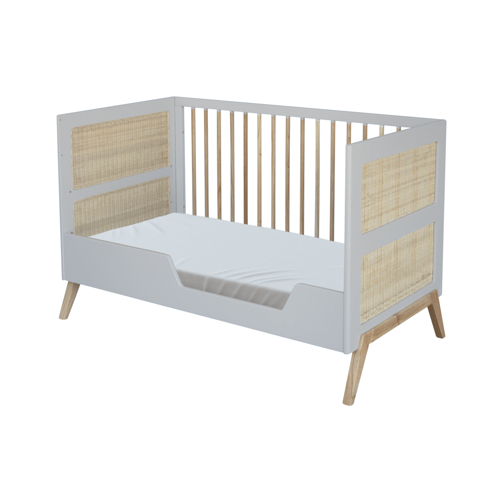 Marelia Multi-Evolutive Bed Rattan 70 x 140 - Moon image 10