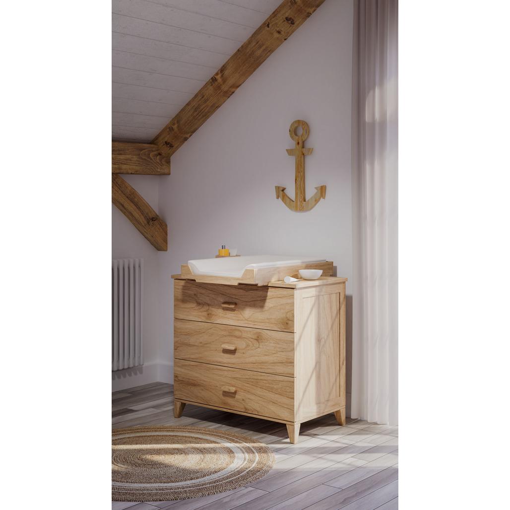 NAIA BOIS Big Chest of Drawers - Naturel image 5