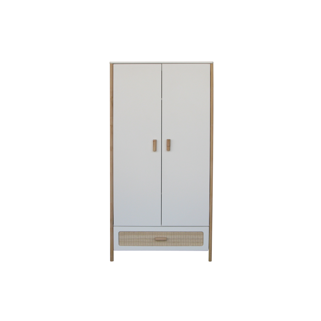 Oceania Wardrobe Rattan Cannes - Neige image 4