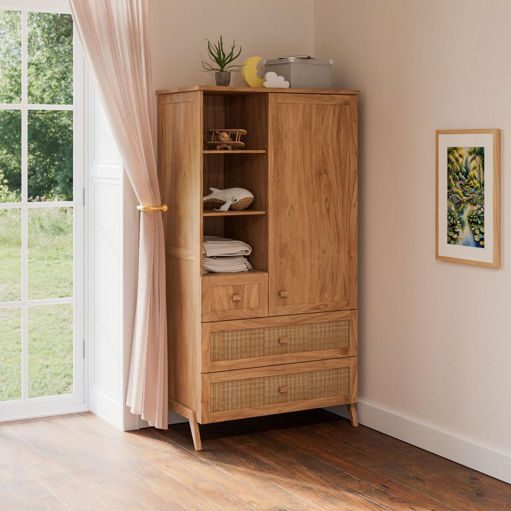 MARELIA BOIS Wardrobe - Naturel image 6