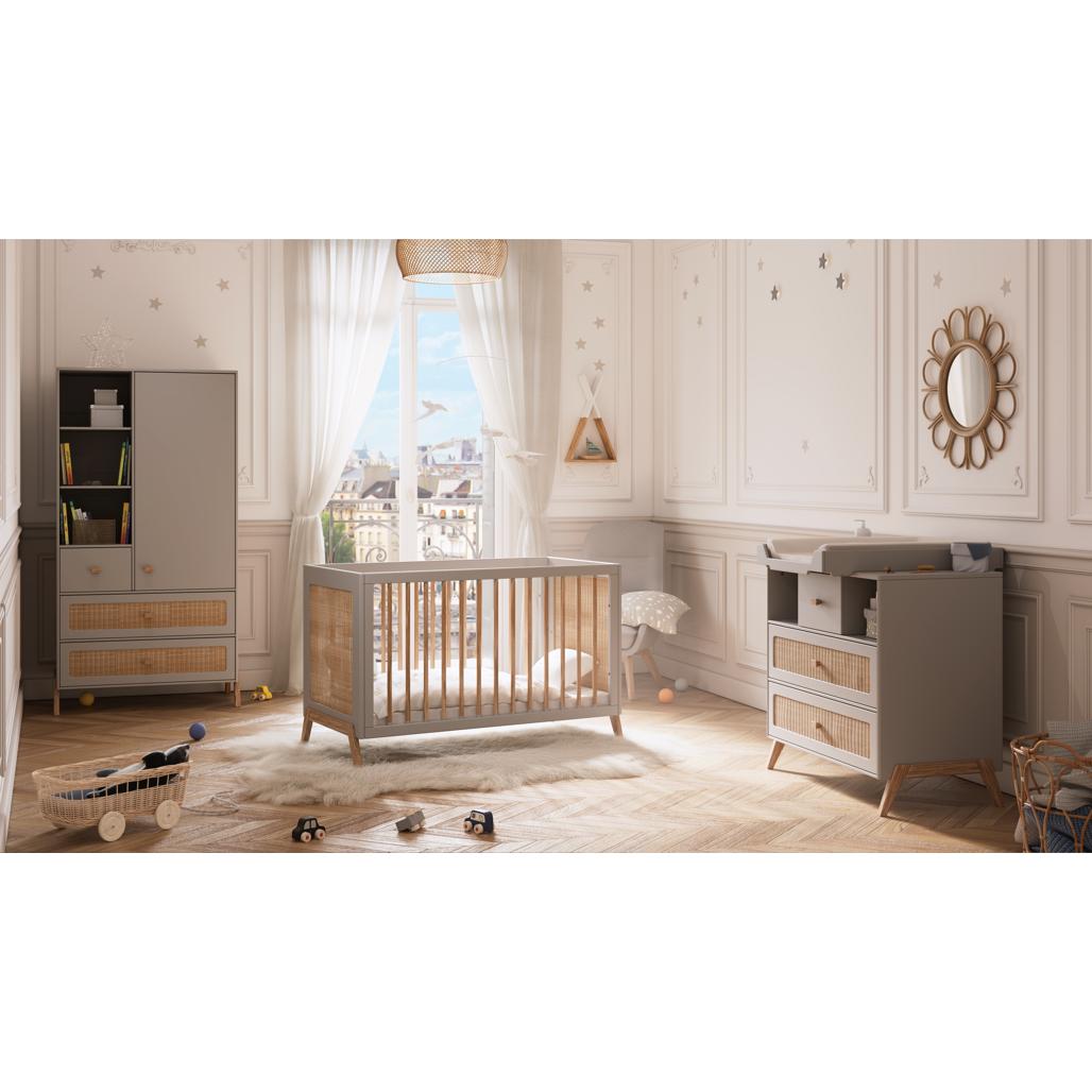Marelia Wardrobe Rattan - Lune image 5