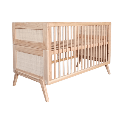 MARELIA BOIS Evolutive Bed 70X140 - Natural image 1