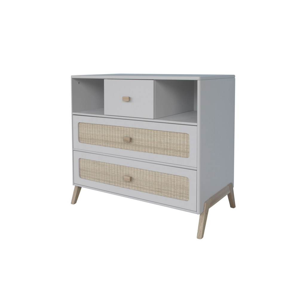 Marelia Chest of Drawer Rattan - Lune image 1