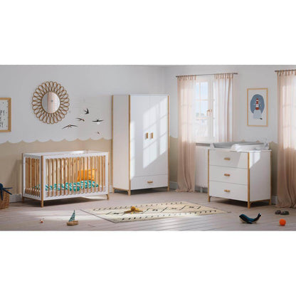 Oceane Wardrobe Rattan Cannes - Neige image 6
