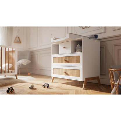 Marelia Chest of Drawer Rattan - Neige image 8